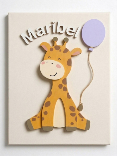 Handmade 3D animal wall art for children's rooms — PattyBin3D