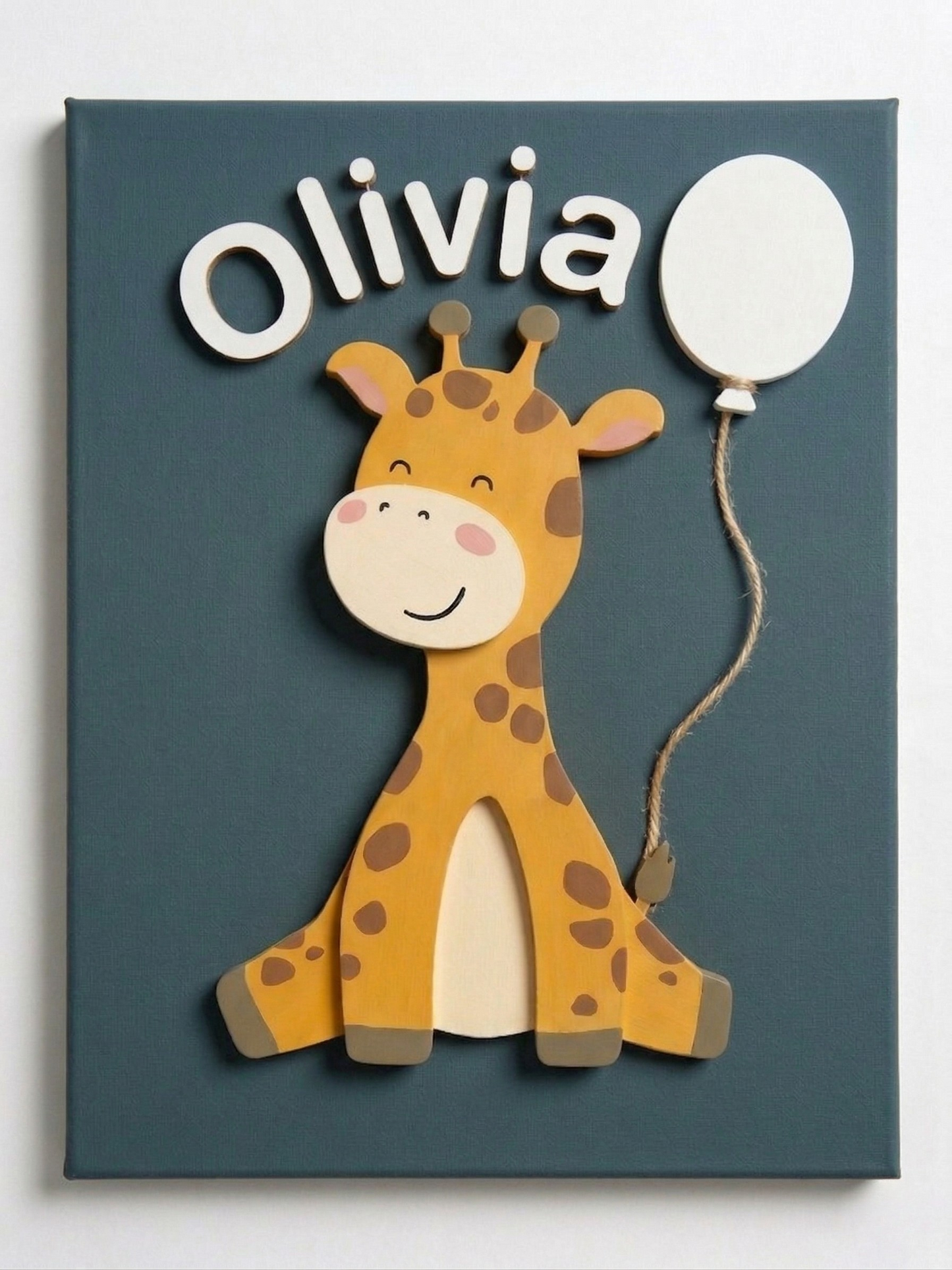 Customizable 3D Giraffe