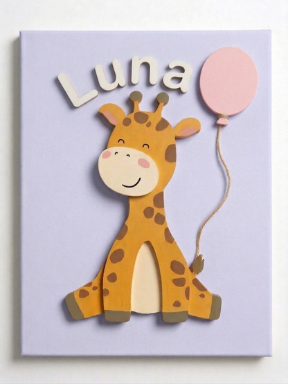 Handmade 3D animal wall art for children's rooms — PattyBin3D
