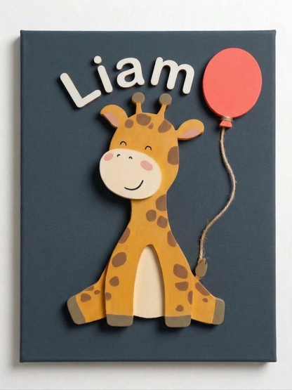Handmade 3D animal wall art for children's rooms — PattyBin3D
