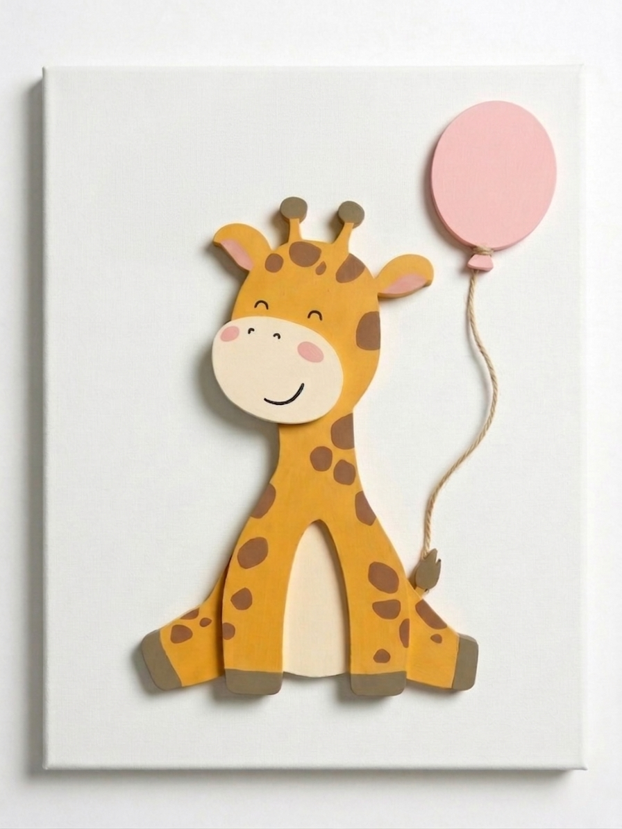 Customizable 3D Giraffe