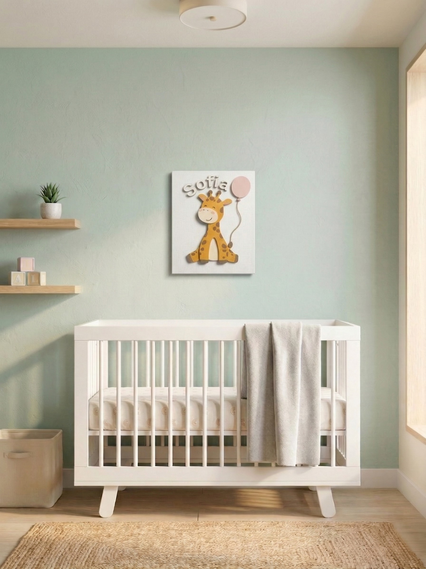 Customizable 3D Giraffe